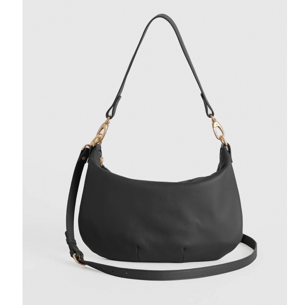 Quince Black Sloane Shoulder Bag Crossbody Bag
